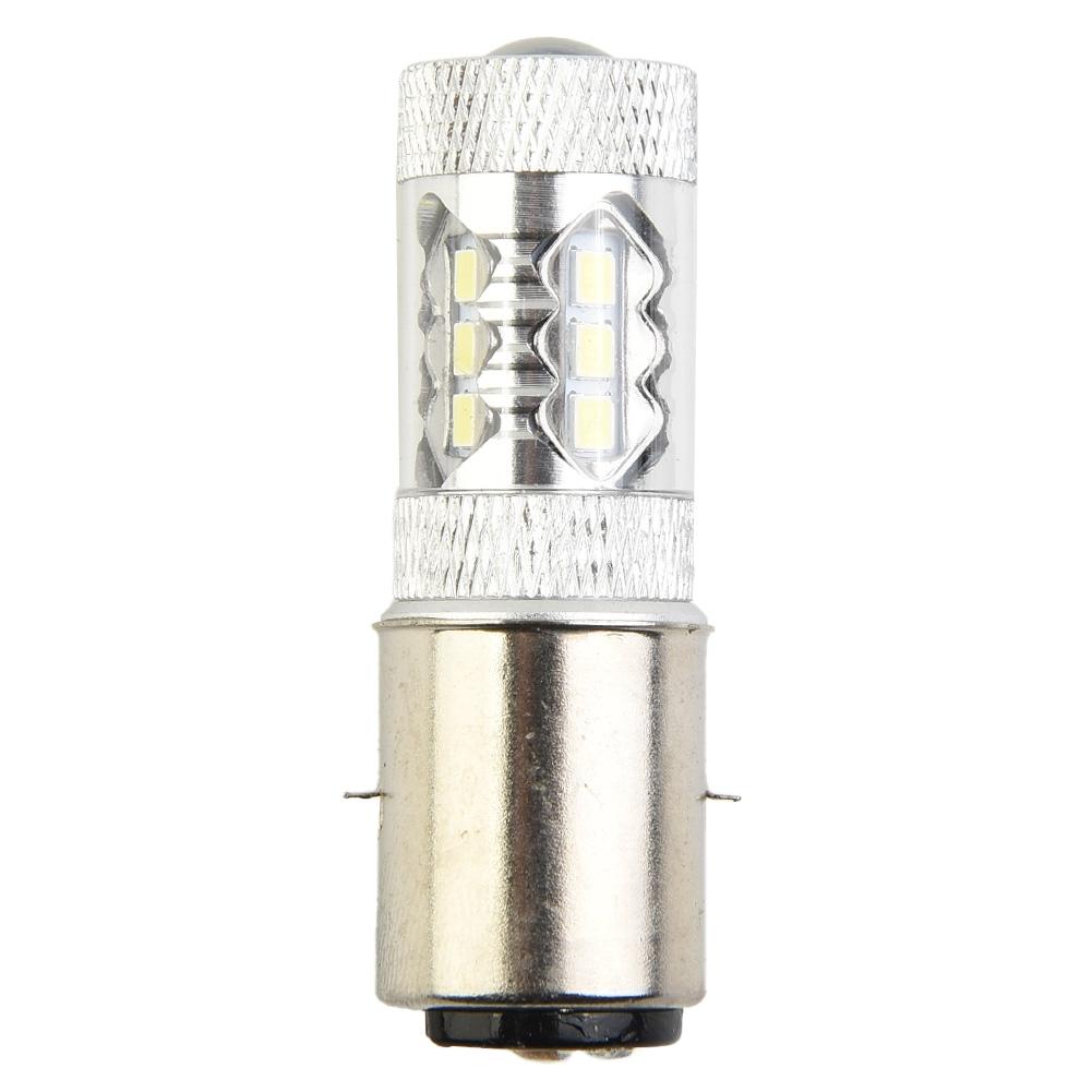 6000-6500K Light Bulb 80W Accessories BA20D H6 LED Headlight