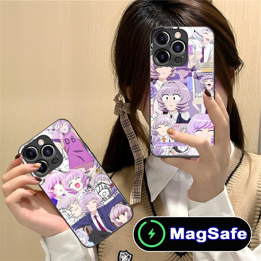 Anime Najimi Osana Mobile Phone Case for iPhone 17 16 15 14 13 12 11 Air Pro Max Plus Mini MagSafe Glass Colorful Cover Pretty