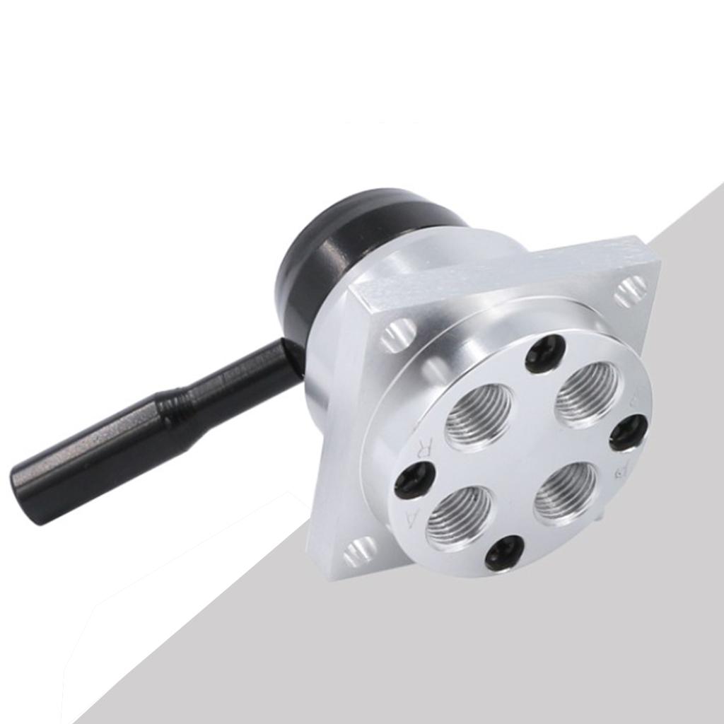 Pneumatic Air Hand Lever Operated Manual Control Rotary s - as described, R6-08D
