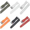 Replacement Silicone Band for Casio Easy to 17 Color Camouflage Brown [Faygtni] GST-S110 / GST-S100G / GST-W110 / GST-W100G / GST-S210B, Soft,