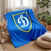 Dynamo Moscow Theme Blanket Soft Flannel Fleece Blanket Warm Lightweight Throw Blanket for Home Sofa Bed