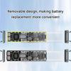 18650 Rechargeable Battery Bank Modular Build Fast Charging Double Ports LED Status Monitor Plastic Texture for Battery