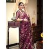 Stylish Unick Weeding Wear and Party Wear Saree for Women ,Blouse (Need To Be Stitched As Per Size And Fit)