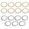 Clutch Plate Kit Friction & Iron Plates for Honda TRX700 XX8/XX9/XXB 2008-2011