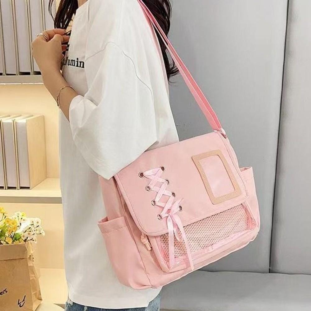 Lightweight Y2K Ulzzang Ita Bag Large Capacity Messenger Handbag JK Uniform