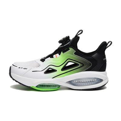 Durable Low-Top Kids Running Shoes Kids Sneaker White Black Green 312226990A-5