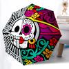 1pc Day of the Dead Skull Umbrella - Portable Home Essential, Durable Iron Frame with Rod Structure, Fashion Lovers Yy250910082
