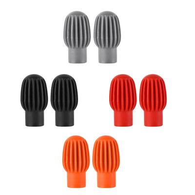 Drum Stick Sleeves Stick Head Protective Mute Protector Caps for Drum Exercise