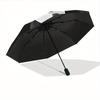 1pc Ghost Moon Automatic Open/close, All-Season Portable Folding Umbrella, Travel, Everyday, Formal Events054