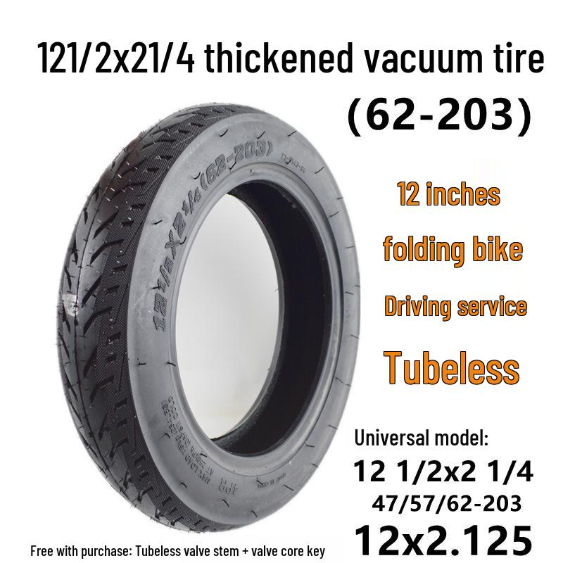 12-14 Inch Elektrisch Voertuig & Fiets Vacuümband, Maten: 14x2.125/2.50, 3.50/3.00-10