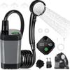 Portable Self-Priming Outdoor Shower Pump with Shower Head for Dorms and Rural Homes