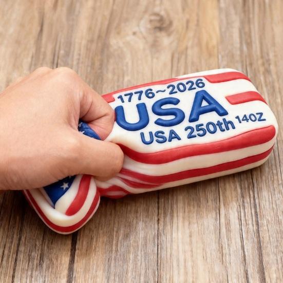America 250th Anniversary Squeeze Toy Stress Relief Patriotic USA 250th Anniversary Sensory Fidget Pinch Toy Party Favors