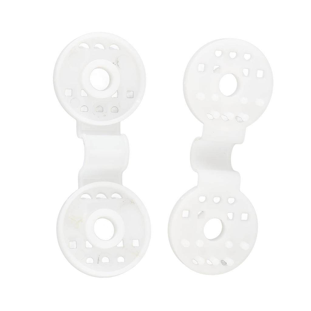 100pcs Shade Cloth Plastic Clips Round Fixing Clips for Greenhouse Outdoor Garden Anti Bird Netting Agricultural