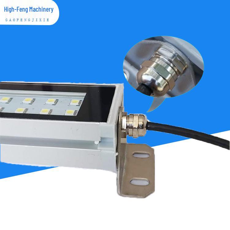 Waterproof & Oilproof LED CNC Machine Tool Light - Explosion-Proof, 220V/24V for Lathe Cabinets