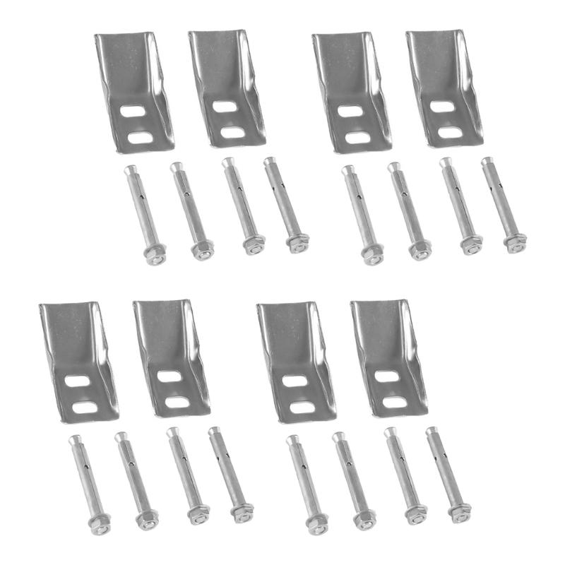 

Wall Metal Urinals Bracket for Urinal Sink Basins Mounting Hardware Wall Mounted Sink Hook Bracket Fixing Bolts