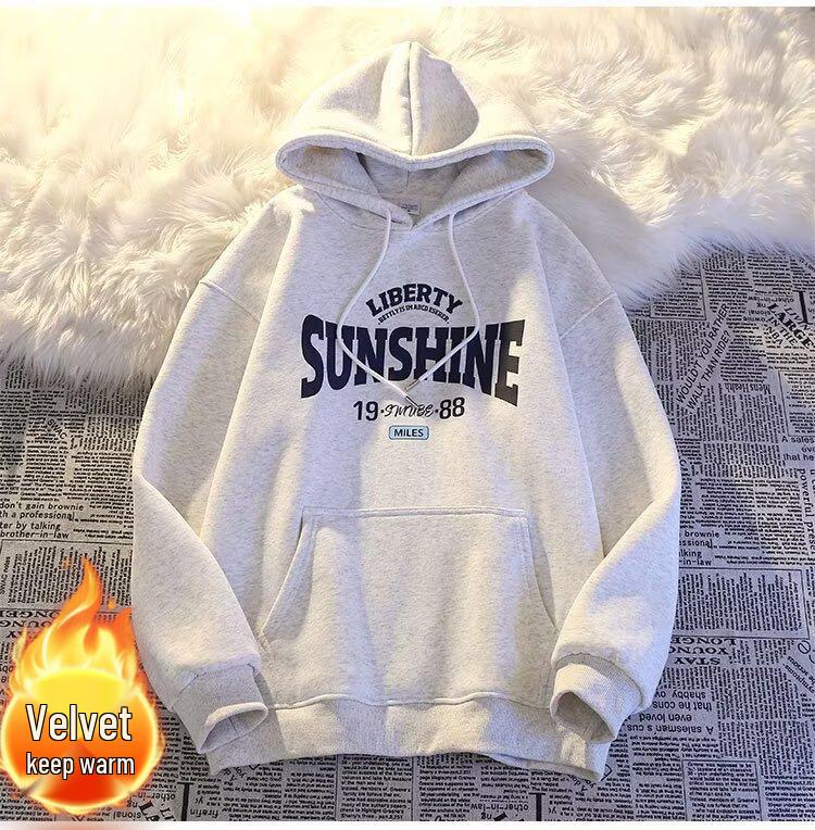 Unisex College Style Casual Hoodie - Comfortable, Trendy, and Versatile Top