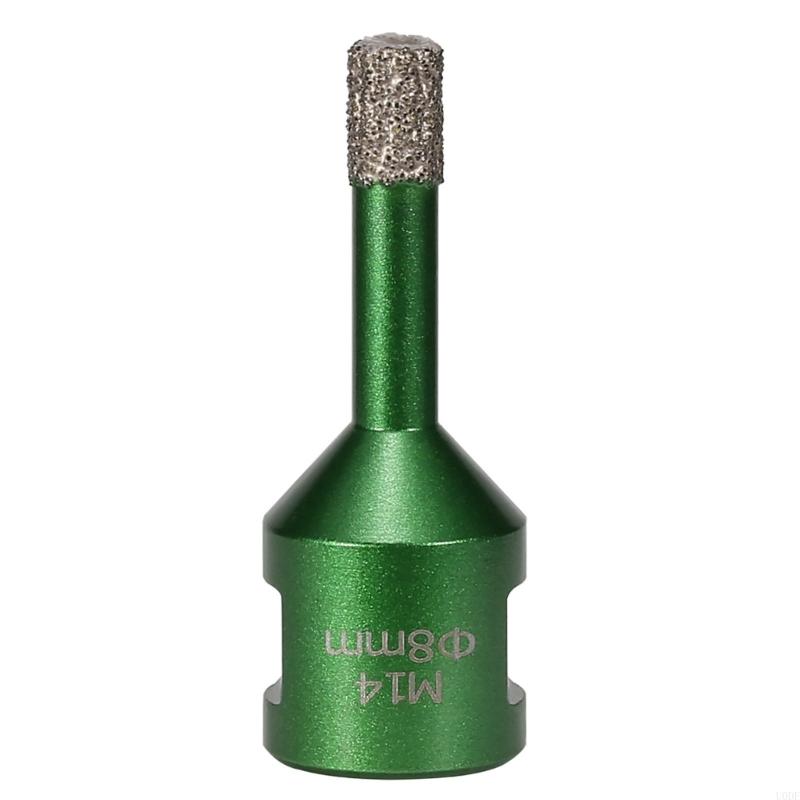   High Efficiency Threaded Teeth Brazed Hole Cutter For Tile Marble Glass 6-50mm