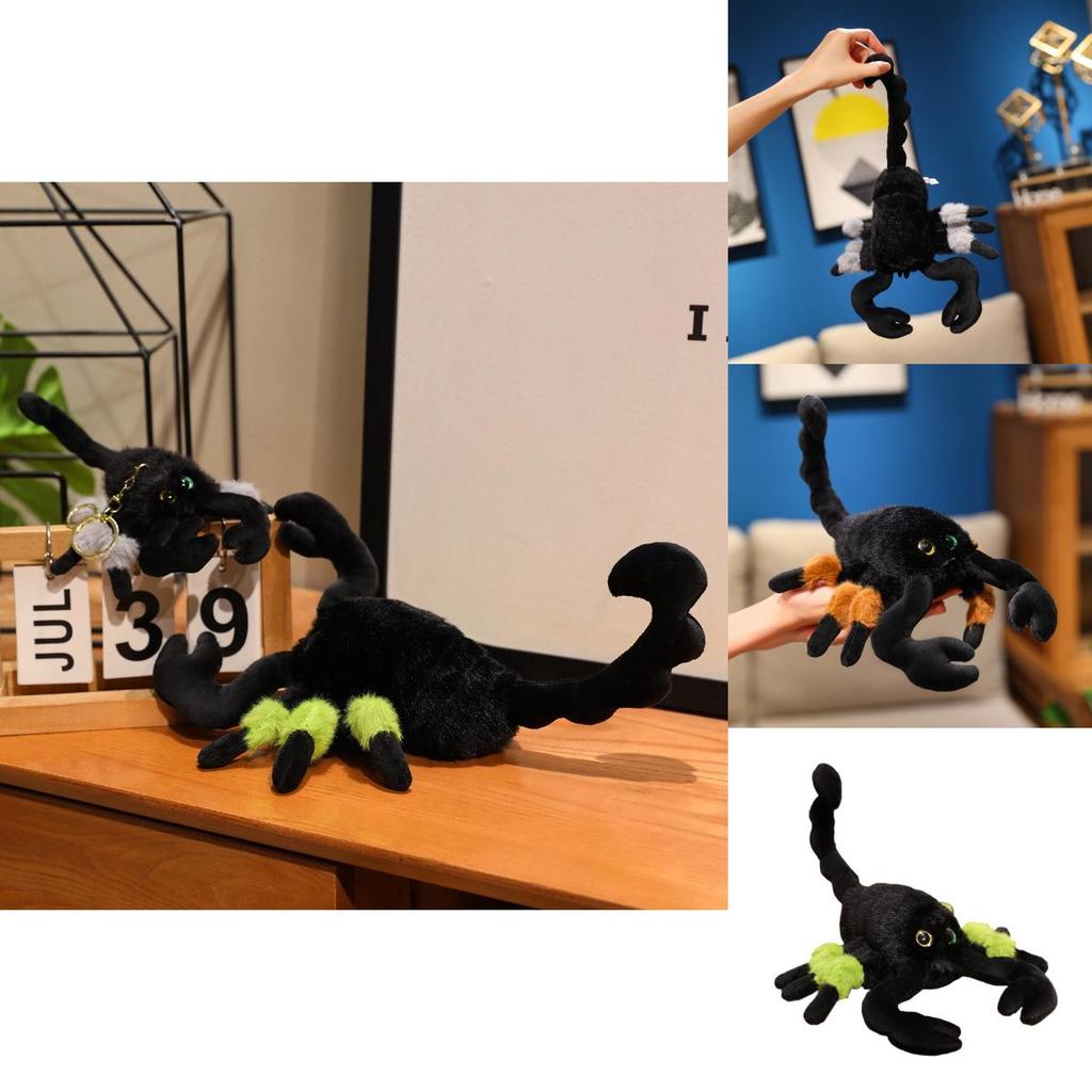 Plüschskorpion-Spielzeug-Schlüsselanhänger Mit Realistischem Design Für Sammler Und Geschenke