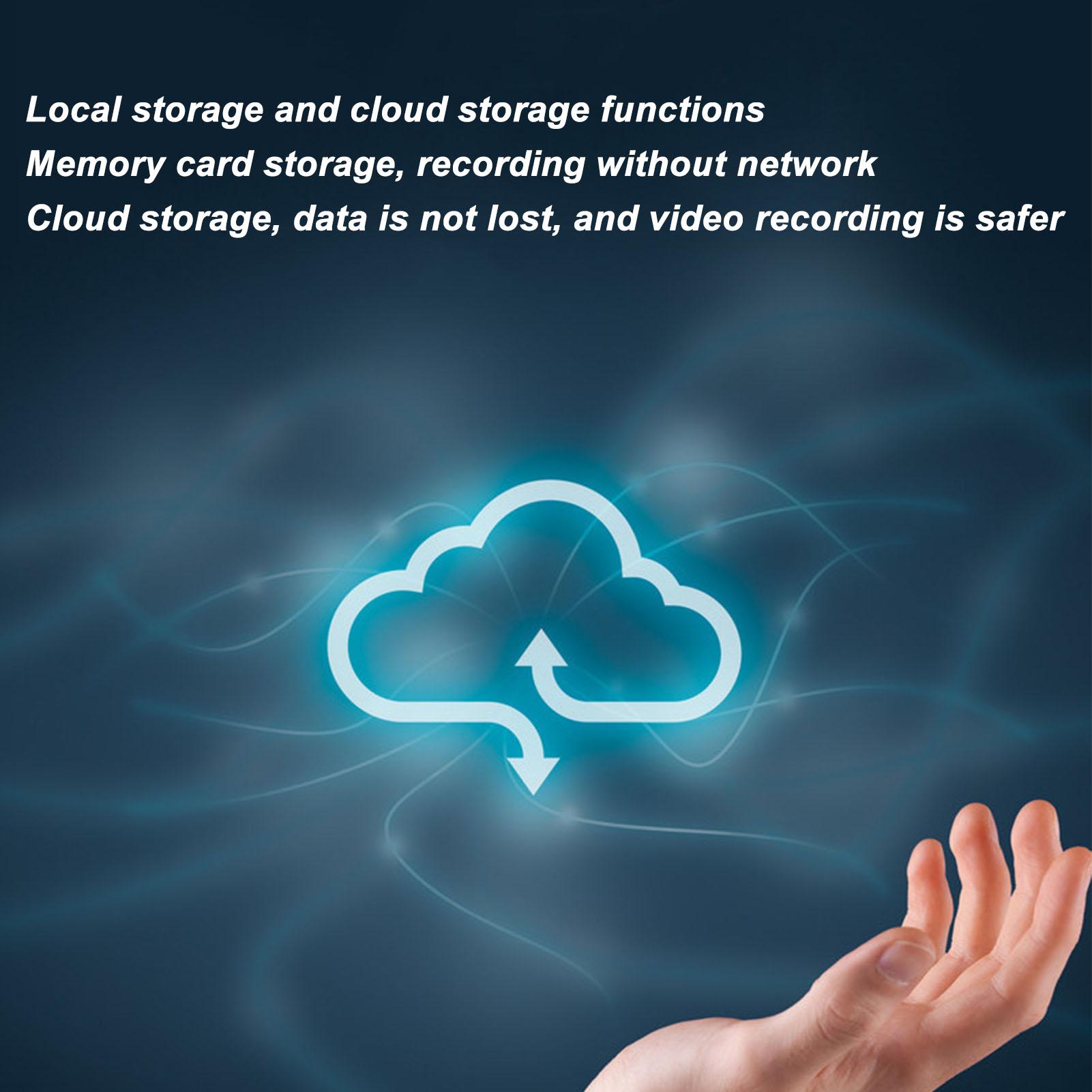 

WIFI Camera 2048P HD Image Auto Motion Detection Security Camera for Caring Baby Elderly Pet EU Plug