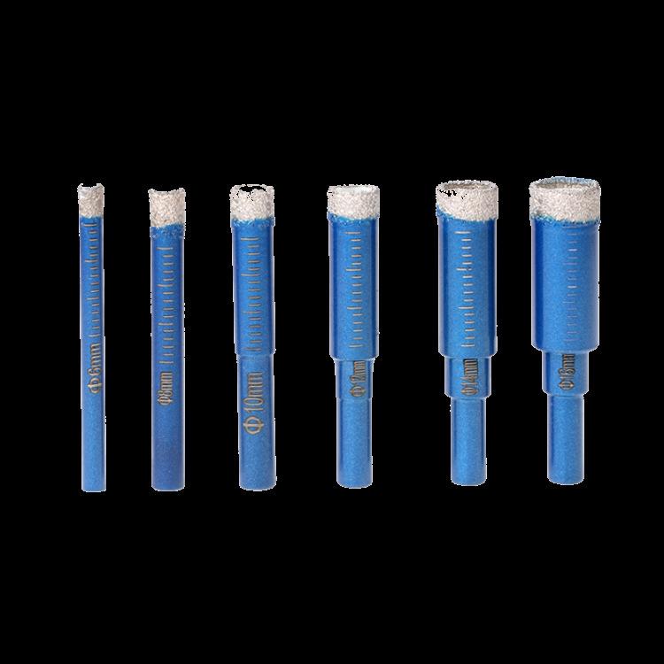 Brazing Dry Drill Bit for Multifunctional Tile Granite Glass