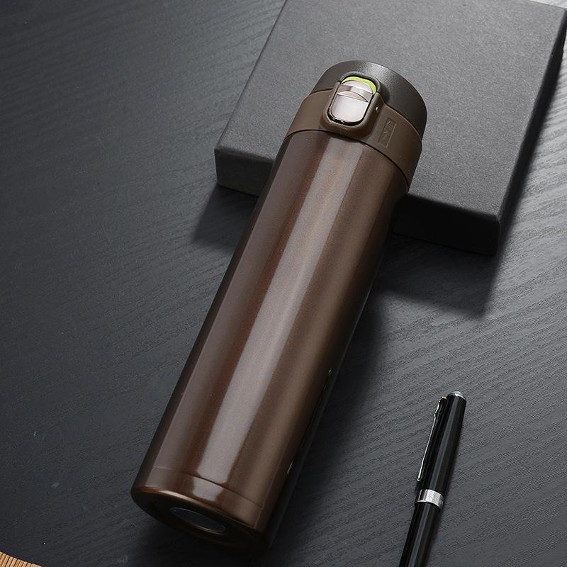 Creative Fashion Business Office Bouncing Cup Advertising Promotion Gift Cup Stainless Steel Thermos Cup