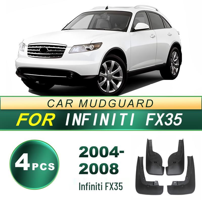 Infiniti FX35 (2004-2008) Soft Rubber Mud Flap Upgrades