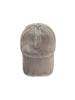 Bajal Fur Logo Point Ball Cap Gray