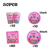 Cocomelon Birthday Party Decoration Tableware Tablecloth Napkins Plates Cups Party Favors Gift Bag Outdoor Wedding Party Decor