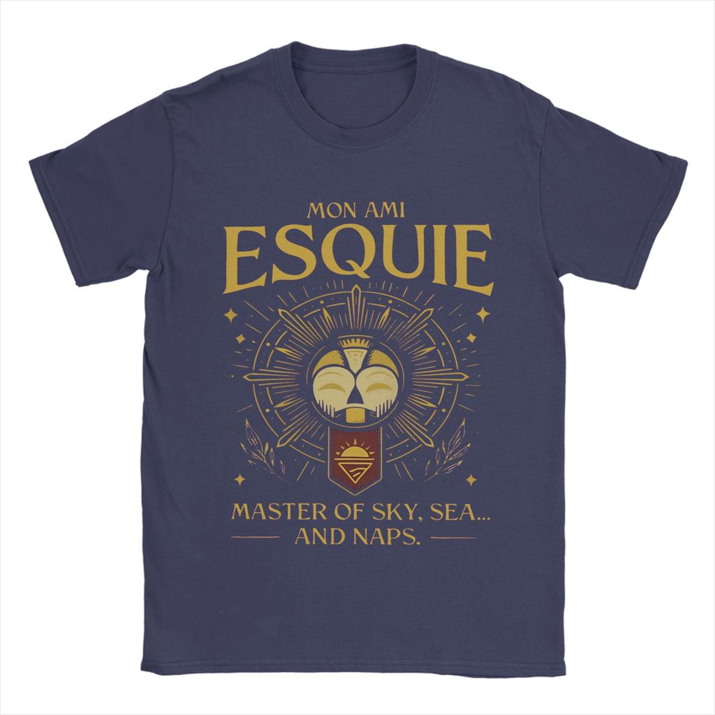 Expedition 33 Gamer Esquie Clair Obscur  Printed T Shirt for Unisex Women  100 Cotton  Tee Shirt Clothes