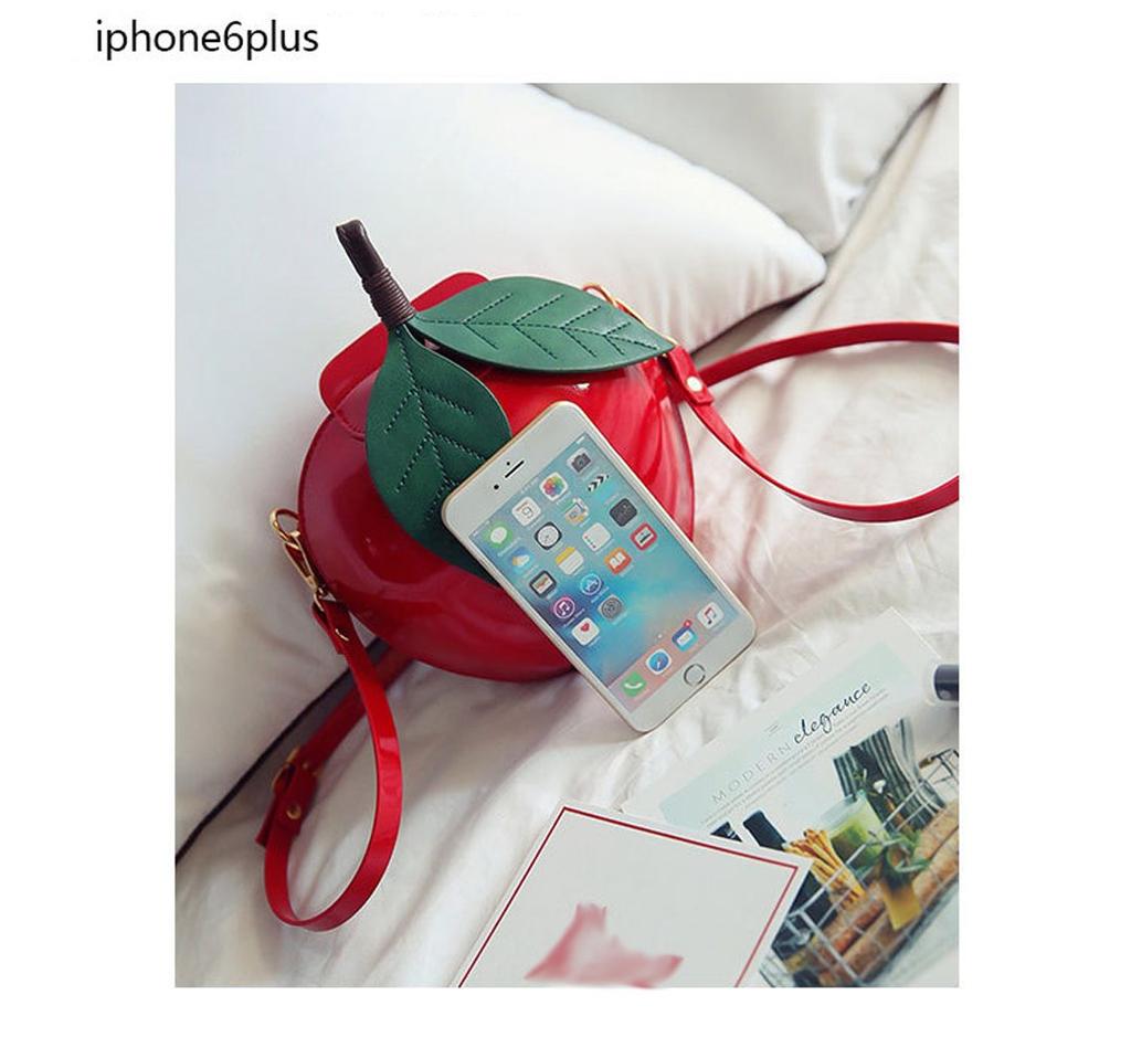 UnnFiko Apple Unique and Sexy Crossbody Bag for Mini Cellphone Bag with Small Organizer and Phone Shoulder Bag Women's Bag, Outings, Waterproof, Cute,