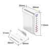 600W 8 Port Fast Charging Adapter with LED Display Desktop Fast Charging Station Adapter for Laptop Phone Tablet