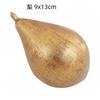 Golden Apple Resin Handicrafts Simulated Fruits Bronze-colored Pears Set Pieces Photography Living Room Decorative Accessories