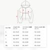 Unisex Retro Stamp Print Zip-Up Hoodie With Embroidery Pocket Loose Fit Streetwear Sweatshirt Fall