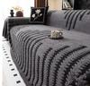 New Short Plush Sofa Cover Cloth Lamb Wool Universal Dust Cover Big Blanket Fully Enclosed L Sofas Towel Home Decoration