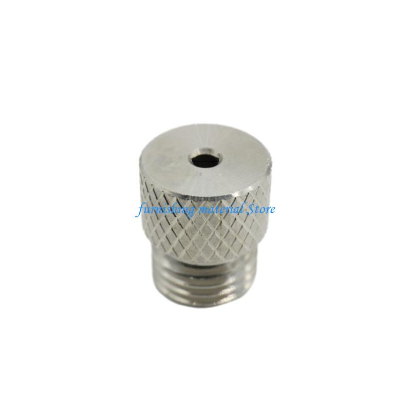Y5GD 8pc Stainless Steel Drill Bushings 3-10mm Internal Diameter Coarse Thread Rolled