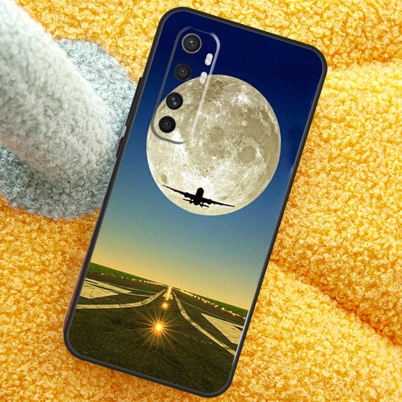 Airplane Flying Into The Sunset Case For Xiaomi 17 Pro Max 13 14 15 Ultra 13T 14T 15T Cover For POCO X7 X5 X6 F5 F6 F7 F8 Pro