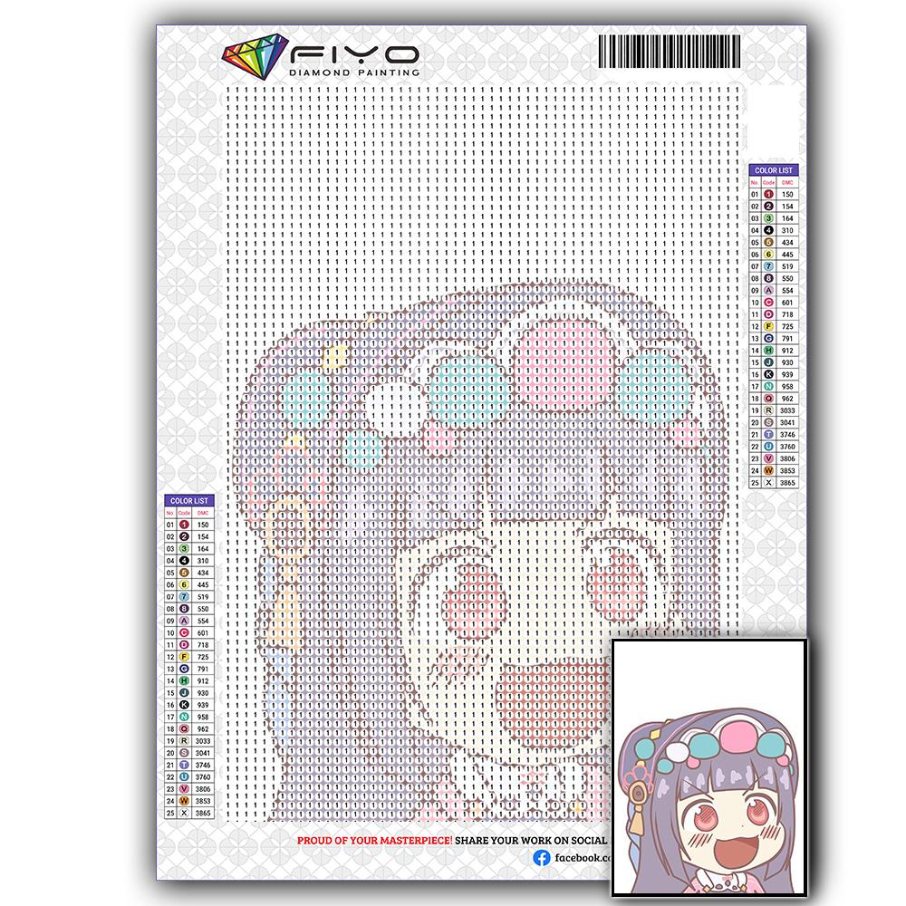 Diamond Painting Genshin YunJin Stitch Diamond Mosaic Craft Diamond Embroidery Painting