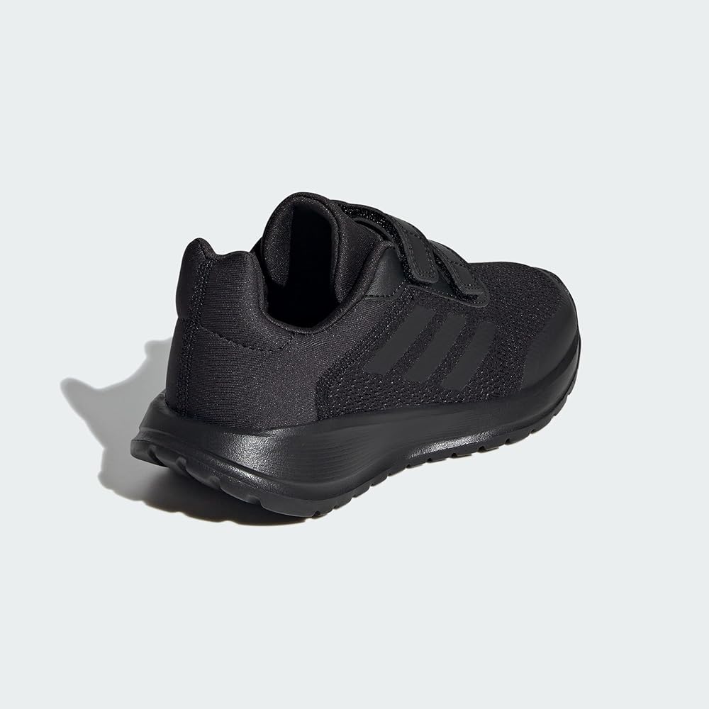 Tênis Adidas Tensaur Run 2.0 Conforto Infantil Meninos Meninas 17-25.5cm Preto Essencial/Cinza Seis 19.0 cm