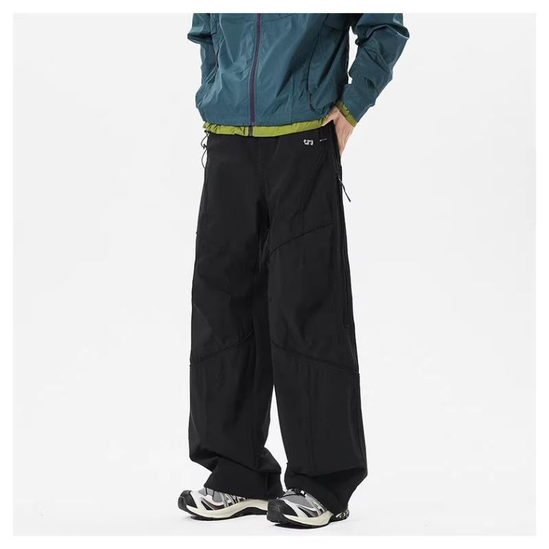 Pantalon de travail American Outdoor Charge pour homme, printemps, séchage rapide, résistant aux éclaboussures, fonctionnel, chaîne latérale, pantalon de sport décontracté