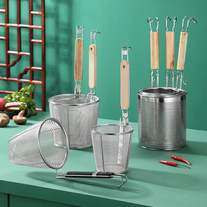 

JingJingRS Stainless Steel Noodle & Vegetable Strainer