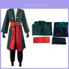 Authentic Anime One Piece Roronoa Zoro 4pcs Halloween Costume Set