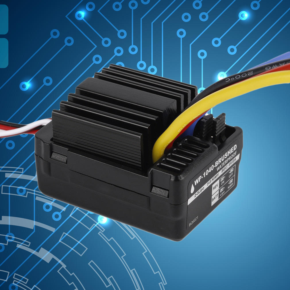 Buy WP 1040 60A Waterproof Brushed ESC Controller for Hobbywing Quicrun