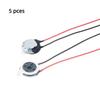 1/5/10Pcs 10mm Diameter Mini Loudspeaker Ultra-thin 8Ohm 0.5W 1W Round Speaker For Mobile Phone Repair Audio DIY