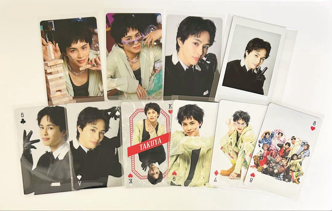 

[USED] Bullet Train Takuya Kusakawa Takuya Trading Cards Playing Cards Instax