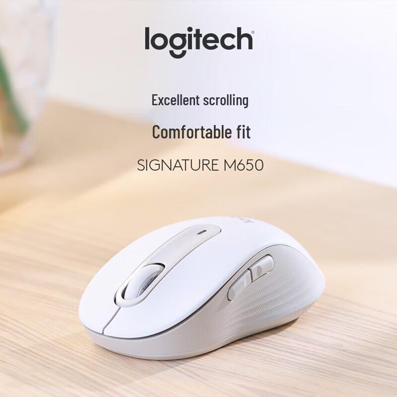 Logitech M650 Wireless Bluetooth Silent Office Mouse