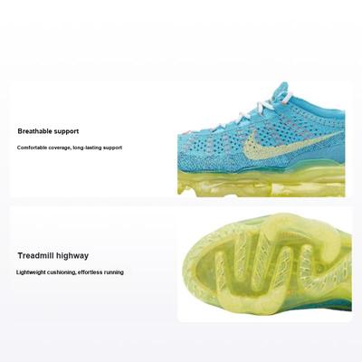 Air VaporMax 2023 Flyknit Blu Baltico Sneakers da Uomo Verde Tinta Citron-Abisso DV1678-400