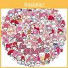 100pcs Kuromi My Melody Stickers Diy Bike Laptop Luggage Phone Cup Decals Kawaii