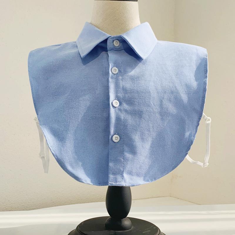 Einfarbiger Hemdkragen Herren Falscher Kragen Basic Allround Herren Karierter Falscher Kragen Abnehmbarer Kragen Großhandel