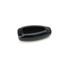 Glossy Black Remote Smart Key Fob Shell Holder Cover For Ford Fiesta Focus C-MAX