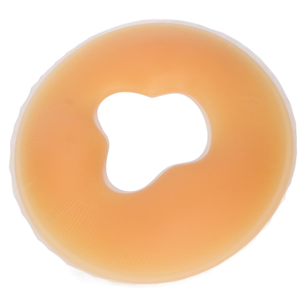 Silicone Pillow Soft Comfortable Reusable Cleanable Hollow Out Round Face Relax Cushion Pad for Massage